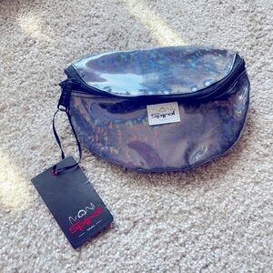 NWT iHeartRaves Holographic Fanny Pack